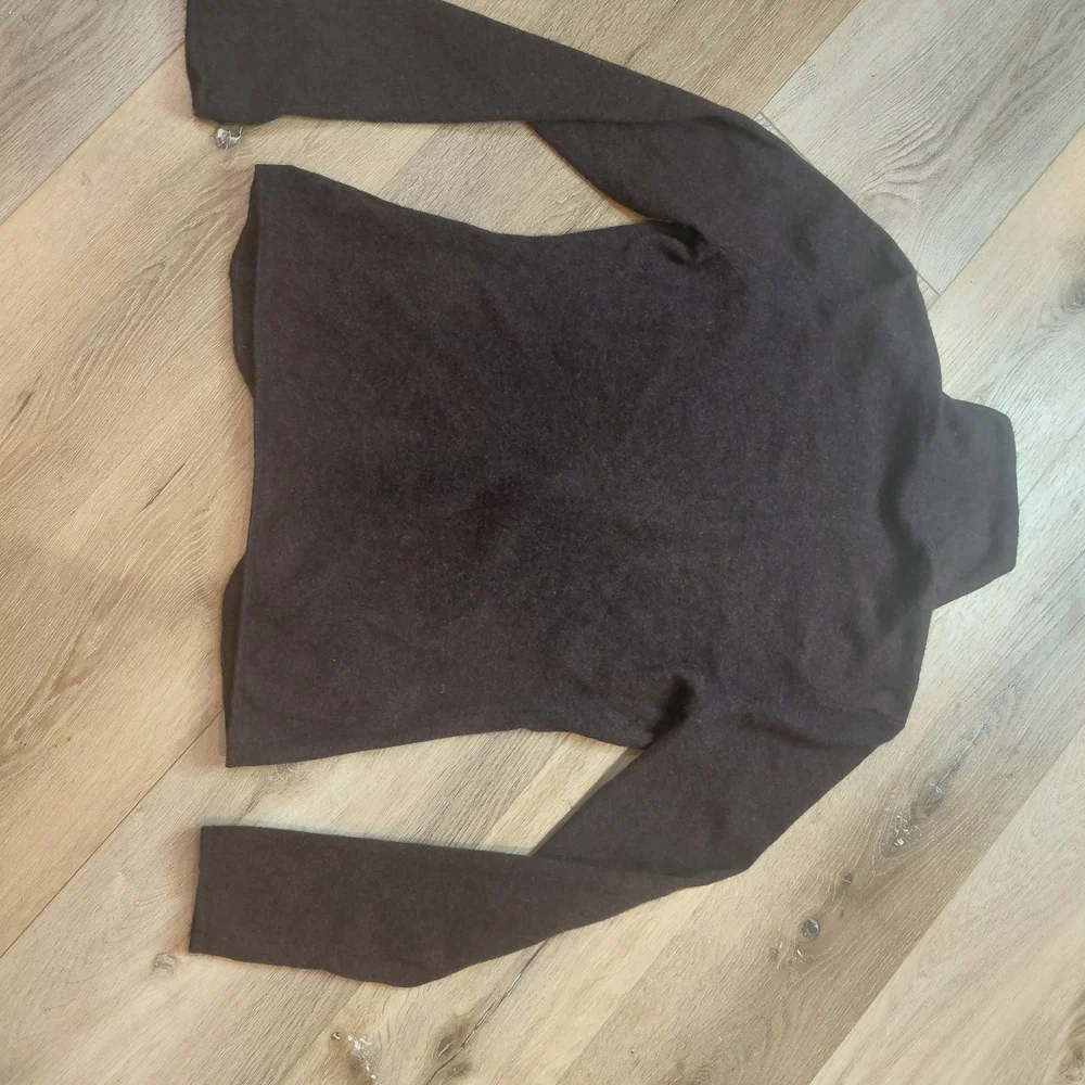 ANTONIO MELANI Brown Cardigan Sweater 100% Cashmere - Picture 9 of 12